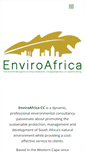 Mobile Screenshot of enviroafrica.co.za