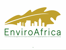 Tablet Screenshot of enviroafrica.co.za